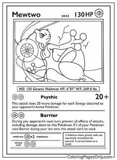 the pokemon coloring book is shown in black and white