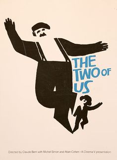 the two of us movie poster with an image of a man in suit and tie