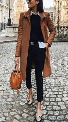 Dress Coats For Women, Professional Work Outfit, Black Outfits, Winter Outfits For Work, Pinterest Outfits, Winter Trends