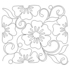 an image of a flower with swirls and leaves in the center, on a white background