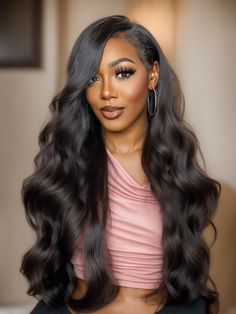 UNice Beginner Friendly V Part Body Wave Wig No Leave Out Thin Part Upgrade U Part Human Hair Wig Natural Hair Wigs, Indian Human Hair, Loose Waves Hair, Hair Tape, Stocking Cap, Wave Wig, Deep Wave Hairstyles, Raw Hair, Remy Human Hair Extensions