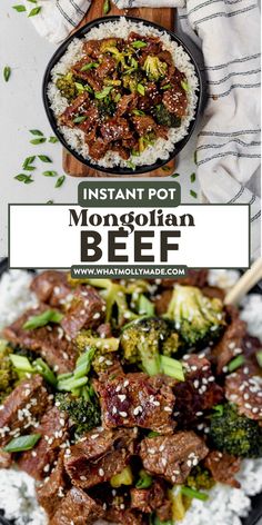 This Instant Pot Mongolian Beef is a quick and easy way to get take out at home. It’s better than the restaurant version and fast to make thanks to the pressure cooker. Sear the beef for a crispy outside then pressure cook it with a sweet sauce that coats the steamed broccoli. Have a healthy dinner on the table in under 30 minutes!