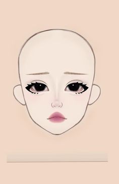 Makeup Face Charts, Alt Makeup, Makeup Help, Face Chart, Asian Eyes, Gothic Makeup, Asian Eye Makeup, Makeup Designs