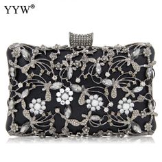 Brand Name: YYWHandbags Type: Evening BagsMain Material: PolyesterLining Material: PolyesterShape: FLAPPlace Of Origin: ZHE JIANG ProvincePlace Of Origin: ZHE JIANG  ProvinceOrigin: CN(Origin)CN: ZhejiangHardness: HARDPattern Type: SolidInterior: No PocketDecoration: DiamondsExterior: NONEOccasion: VersatileClosure Type: HaspGender: WOMENStyle: FashionModel Number: 181128073056Number of Handles/Straps: Single181128073056: 265195Material: SatinType: Crossbody BagStyle: European and American style Crystal Purse, Clutch Bag Wedding, Luxury Clutch, Bridal Bag, Rhinestone Clutch, Best Purses, Crystal Clutch, Evening Handbag, Bournemouth