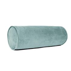 a rolled up pillow on a white background