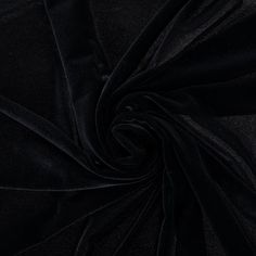 the black fabric is very soft and has an interesting effect to it's appearance