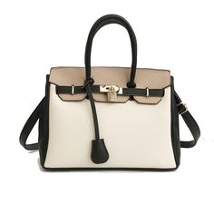 SPECIFICATIONSTypes of bags: Handbags Crossbody bagsStyle: DressShape: SquarePlace Of Origin: HE BEI  ProvincePlace Of Origin: HE BEI ProvincePattern Type: SolidOrigin: CN(Origin)Occasion: VersatileNumber of Handles/Straps: ThreeMain Material: PULining Material: PolyesterItem Type: HandbagsInterior: Interior Slot PocketInterior: Cell Phone PocketInterior: Interior Zipper PocketHardness: SoftHandbags Type: Shoulder BagsGender: WOMENDecoration: SequinedClosure Type: HaspNotice:1. Due to the light Color Block Tote Bag, Lock Design, Popular Handbags, Handbags Fashion, Luxury Purses, Handbag Patterns, Handbags Women, Satchel Purse, Womens Crossbody Bag