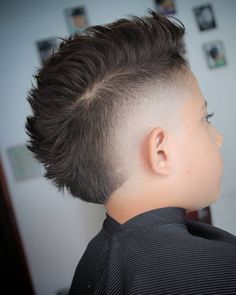 Boys Haircut Styles, Mohawk Haircut, Baby Boy Hairstyles, Boy Haircuts