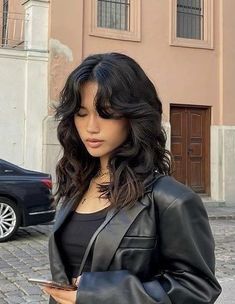 Wavy Haircuts, Hairstyles For Layered Hair, Haircuts For Wavy Hair, Hair Stylies, Haircuts For Medium Hair, Haircuts Straight Hair, Hair Inspo Color