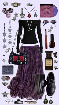 Whismgoth Aesthetic, Whimsigoth Aesthetic Outfits, Witchcore Fashion, Whimsigoth Outfits, Whimsical Gothic, Whimsical Goth, Looks Pinterest