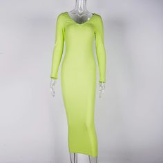 FREE SHIPPING Ribbed Winter Party Bodycon Dress Outfiters JKP3441 Green V-neck Stretch Bodycon Dress, Green Long Sleeve Bodycon Summer Dress, Long Stretch Bodycon Dress For Spring, Spring Long Fitted Bodycon Dress, Spring Green Maxi Bodycon Dress, Green Bodycon Maxi Dress For Spring, Spring Green Bodycon Maxi Dress, Green Long Stretch Dress, V-neck Stretch Bodycon Dress For Spring