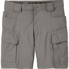 Men's DuluthFlex Dry on the Fly 9" Cargo Shorts Functional Midweight Short Bottoms, Outdoor Work Shorts With Side Pockets, Gray Short Length Bottoms For Outdoor Activities, Gray Shorts For Outdoor Activities, Gray Short Bottoms For Outdoor Activities, Short Bottoms With Side Pockets For Outdoor Work, Functional Midweight Shorts With Pockets, Outdoor Work Shorts With Functional Pockets, Moisture-wicking Nylon Bottoms For Outdoor Work