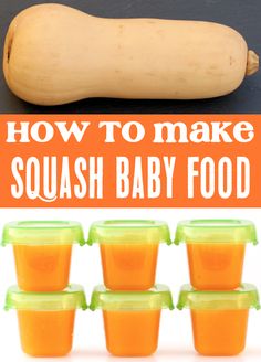 how to make squash baby food