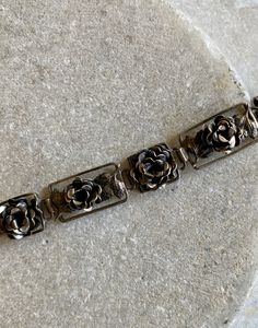 Beutiful Ornate Floral Italian Silver Peruzzi Vintage Art Nouveau Bracelet Fully hallmarked See pictures next to ruler for scale Bracelet measures aprox 6 1/2 inches long Elegant Bronze Bracelets For Collectors, Artistic Silver Metal Bracelets, Artistic Formal Bracelet Jewelry, Silver Artistic Bracelets For Formal Occasions, Artistic Silver Bracelets For Formal Occasions, Vintage Flower-shaped Metal Bracelets, Vintage Flower Shaped Metal Bracelets, Silver Vintage Flower Bracelet, Vintage Silver Flower Bracelets