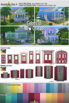 the colors of new orleans are shown in this screenshot from the game, which is also