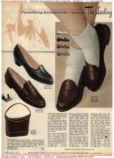 Fashion 30s, Shoe Trend, Vintage Coquette, Harry Potter Hermione, Evolution Of Fashion, Christmas Catalogs, Old Shoes, 1940s Fashion, 60s Fashion