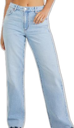 Vintage Denim, Straight Jeans, Stretch Denim, Straight Leg Jeans, Denim Jeans, Straight Leg, Blue