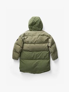 Men's Long Down Puffer - Stone Green– Holden Outerwear Windproof Solid Color Puffer Jacket For Cold Weather, Solid Windproof Puffer Jacket For Cold Weather, Winter Nylon Parka For Outdoor Activities, Winter Functional Outdoor Puffer Jacket, Functional Winter Outdoor Puffer Jacket, Functional Outdoor Puffer Jacket For Winter, Functional Puffer Outerwear For Outdoor, Sporty Duck Down Outerwear For Cold Weather, Urban Down Outerwear For Outdoor