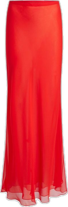 Silk Maxi Skirt, Silk Maxi, Maxi Skirt, Silk, Skirt, Red