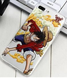 a phone case with an anime character on it