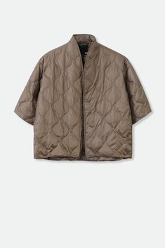 HEIDI JACKET IN GOOSE DOWN Nylon Outerwear For Layering In Fall, Fall Nylon Outerwear For Layering, Nylon Outerwear For Fall Layering, Fall Layering Nylon Outerwear, Spring Nylon Puffer Outerwear, Cocoon Jackets, Italian Handbags, Italian Shirts, Organza Shirt