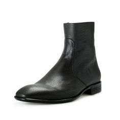 Top Rated Roberto Cavalli Men's Off Black Textured Leather Ankle Boots Shoes, Mens boots Leather Chelsea Boots For Business In Fall, Fall Leather Chelsea Boots For Business, Fall Business Leather Chelsea Boots, Fall Business Chelsea Boots In Leather, Masculine Chelsea Boots With Round Toe For Fall, Business Chukka Boots With Snip Toe For Fall, Masculine Chelsea Ankle Boots For Fall, Business Chukka Boots For Fall With Snip Toe, Business Martin Boots With Leather Sole For Fall