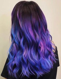 Galaxy Hair, Cute Hair Colors, Hair Color Streaks, Hair Streaks