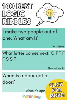 two different riddles with the words, what does it look like? and which one is