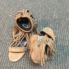 Never Worn! Fringe Sandals, Walker Shoes, Women's Shoes Sandals, Shoes Sandals, Size 7, Women Shoes, Sandals, Women Shopping, Color