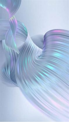 an abstract image of blue and pink swirls