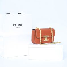 Size: 20.5cm*10.5cm*4cm It comes with Dust box, Care manual, Tag, and Paper bag. Designer Brown Box Bag For Mobile Phone, Luxury Brown Baguette Bag For Mobile Phone, Luxury Brown Box Bag With Mobile Phone Holder, Luxury Pouch Baguette Bag For Gift, Luxury Pouch Baguette Bag As Gift, Luxury Baguette Bag Pouch For Gifts, Luxury Baguette Mobile Phone Bag, Luxury Brown Rectangular Baguette Bag, Designer Baguette Bag With Removable Pouch For Gifts