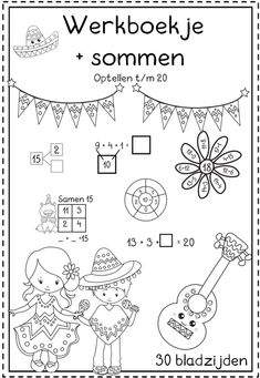 the worksheet for children to learn addition and subtraction