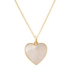 Double Sided Mother Of Pearl & Diamond Heart Necklace Diamond Heart Necklace, Heart Necklace Diamond, Pearl Diamond, Diamond Heart, Yellow Rose, Heart Necklace, X 23, Precious Stones, Mother Of Pearl