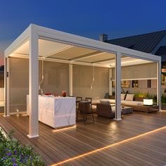 pergola-with-screen Costco Pergola Outdoor Living, 10x20 Pergola, Pergola With Screen, Pergola With Privacy Screen, Costco Pergola, Pergola With Lights, Pergola With Privacy, Backyard Pergola Ideas, Pergola Lights