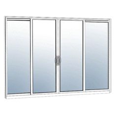 an image of a double door with mirrors on the front and back doors in white