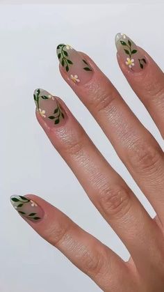 CreativeFun Fruit Nail Art Ideas 2023Beach Nails April Nails, Floral Nails, Flower Nails