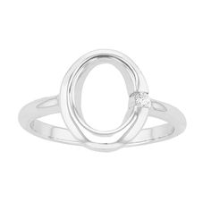 This SIRI USA by TJM sterling silver cubic zirconia loop ring offers a simple yet elegant design. Click on this JEWELRY & WATCHES GUIDE to learn about fit, styles, materials and more! This SIRI USA by TJM sterling silver cubic zirconia loop ring offers a simple yet elegant design. Click on this JEWELRY & WATCHES GUIDE to learn about fit, styles, materials and more! FEATURES Ring width: 0.79 in. Shank style: traditional Band fit: comfort fit Nickel free Metal: sterling silver Plating: rhodium Fin Elegant Silver Initial Ring With Open Band, Formal Silver Initial Ring With Diamond Accents, Silver Initial Ring In Cubic Zirconia, Silver Initial Ring With Cubic Zirconia, Elegant Silver Initial Ring With Diamond Accents, Oval Sterling Silver Ring With Single Diamond, Classic White Gold Initial Ring With Cubic Zirconia, Oval Initial Ring With Diamond Accents For Promise, Elegant Silver Cubic Zirconia Initial Ring