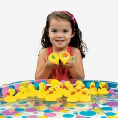 Duck Matching Game | Oriental Trading Fall Carnival Games, Field Day Games, Fall Festival Games, Carnival Games For Kids, Fall Carnival, Festival Games, Kids Carnival, School Carnival, Rubber Duckies