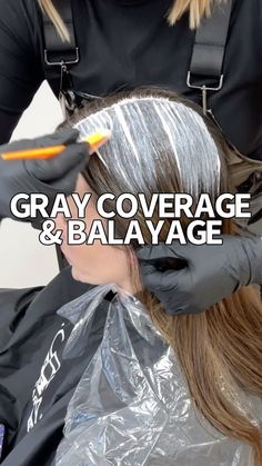 Adina Pignatare | BALAYAGE | HAIR VIDEOS | EDUCATOR | High contrast - Low maintenance! Brunette balayage hot tips & tricks - Within a horizontal section make 2 🔻🔻 - Always keep tension on the... | Instagram Ash Gray Balayage, Ashy Brown Hair, Color Melting Hair, Balayage Hair Grey, Medium Ash Brown, Gray Balayage, Chocolate Hair