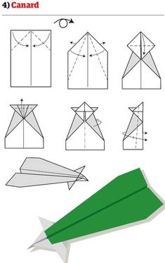 how to make an origami airplane