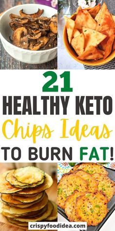 Low Carb Crunchy Snacks, Healthy Crunchy Snacks, Healthy Salty Snacks, Chips Ideas, Keto Chips, Low Sugar Snacks, Low Carb Chips, Healthy Chips, Change Your Mood