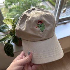 **Free Shipping** Dad hats aren't just for dads. This one's got a low profile with an adjustable strap and curved visor. * 100% chino cotton twill * Green Camo color is 35% chino cotton twill, 65% polyester * Unstructured, 6-panel, low-profile * 6 embroidered eyelets * 3 ⅛" (7.6 cm) crown * Adjustable strap with antique buckle * Blank product sourced from Vietnam or Bangladesh Casual Embroidered Dad Hat With Flat Bill, Casual Embroidered Cotton Dad Hat, Casual Embroidered Dad Hat, Custom Embroidered Cotton Dad Hat, Outdoor Dad Hat With Embroidered Logo, Six-panel, Phillie Phanatic, Camo Colors, Green Camo, Dad Hat