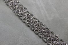 one yard silver applique trim, Bridal Applique, silver trim, crystal rhinestone trim, crystal sash, Elegant Silver Bedazzled Sashes, Elegant Silver Bedazzled Sash, Elegant Bedazzled Silver Sash, Elegant Bedazzled Silver Sashes, Silver Bedazzled Bridal Belt For Wedding, Silver Crystal Sashes With Rhinestones, Silver Rhinestone Sash For Formal Occasions, Silver Rhinestone Sashes For Formal Occasions, Silver Rhinestone Bridal Belt For Formal Occasions