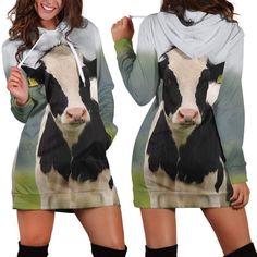 Shipping from the US. Easy 30 day return policy, 100% cotton, Double-needle neck, sleeves and hem; Roomy Unisex Fit. Cow Hoodie, Flower Hoodie, Cow Shirt, Dress Gift, Cow Print, Hoodie Dress, School Work, Unisex Design, Pastel Pink