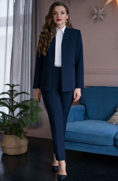 This beautiful office ladies suit is designed with high quality wool material that guarantees durability and comfort. It is suitable for all kinds of occasion and it can be worn all year round. It comes in 2 pieces ( Jacket +  pant), the jacket can also be worn with any pant/jeans. For custom orders, Please feel free to start a  conversation for further enquires. Your satisfaction is our priority  I hope you have a pleasurable shopping experience Cheap Solid Color Formal Suits, Luxury Semi-formal Office Lady Pantsuit, Cheap Classic Suits For Workwear, Cheap Single-breasted Suits For Workwear, Cheap Classic Business Suits, Cheap Elegant Business Suits, Pant Suits For Women Cops, Cheap Tailored Semi-formal Suits, Luxury Classic Suits For Office Wear