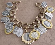 Catholic Fashion Roman Coin Jewelry, Catholic Fashion, Pop Jewelry, Faith Jewelry, Art Nouveau Jewelry, Coin Jewelry