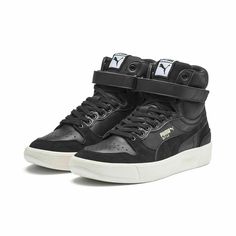 [372870-02] Mens Puma Sky LX Mid Lux WHY PURCHASE FROM US? Free shipping and free returns on all orders within the US Always 100% authentic We ship within 24 hours (not including weekends or holidays) All items ship from our facility in the US (New Jersey) All sizes are quoted in US sizes Your order will ship via USPS or UPS with a traceable tracking number 30 Day return policy Quick response to customer inquires High feedback score Ship all items in secure packaging International shipping offer Nike Shoes Women Fashion, Number 30, Perfect Sneakers, Fashion Shoes Boots, Boot Jewelry, Basketball Sneakers, Best Sneakers, Crazy Shoes, Black 7