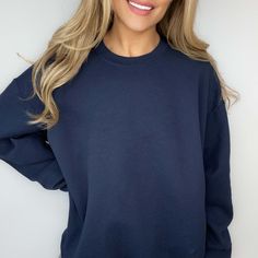 Introducing your perfect weekend companion: the Oversize Soft Crew Sweatshirt! This cozy wardrobe staple is your go-to for comfort and style. Its soft fabric will keep you feeling chill, while its oversize fit gives you plenty of space to get creative. So don't wait! Snuggle up in one now! CREW NECK SIZING: (Size up for a oversozed feel) Small- Length 27" , Width 20" Medium- Length 28" , Width 22" Large- Length 29", Width 24" XL- Length 30" , Width 26" 2XL- Length 31", Width 28" Cozy Wardrobe, Hot Mess, Crew Sweatshirts, Oversized Fits, Medium Length, Wardrobe Staples, Soft Fabric, How To Introduce Yourself, Soft Fabrics