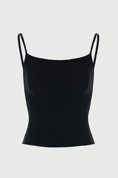 This form-fitting tank top features a soft scooped neckline with spaghetti shoulder straps and a snug fit against your body. Pair with our matching bottoms and more to create a multitude of looks. Baby Snatched Collection Import 88% Polyester, 12% Spandex True to size Dream Clothes Black, Elastane Tank Top With Built-in Bra For Night Out, Black Cute Clothes, Summer Camisole With Built-in Bra And Scoop Neck, Summer Scoop Neck Camisole With Built-in Bra, Camisole With Built-in Bra And Minimal Stretch, Summer Tops With Stretch And Wide Straps, Fitted Scoop Neck Tank Top With Built-in Bra, Fitted Camisole With Built-in Bra For Summer