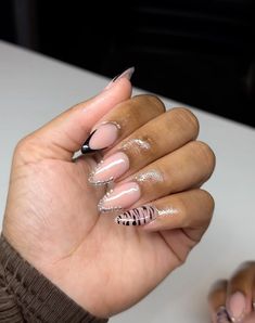 Classy Almond Nails, Business Nails, Brown Acrylic Nails, Pretty Nail Art Designs, Colored Acrylic Nails, Cute Acrylic Nail Designs, Dope Nail Designs